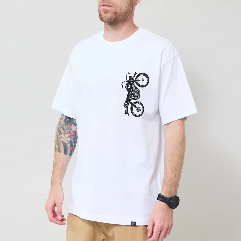 By Parra Not Another Boat T Shirt White-2
