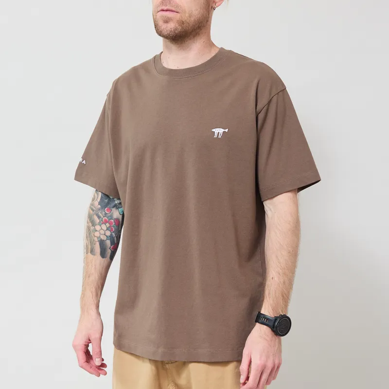 By Parra Darwin T Shirt Brown-1