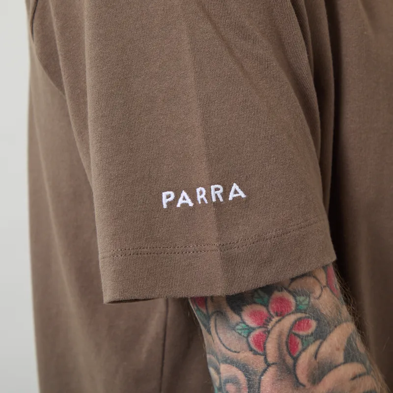 By Parra Darwin T Shirt Brown-3