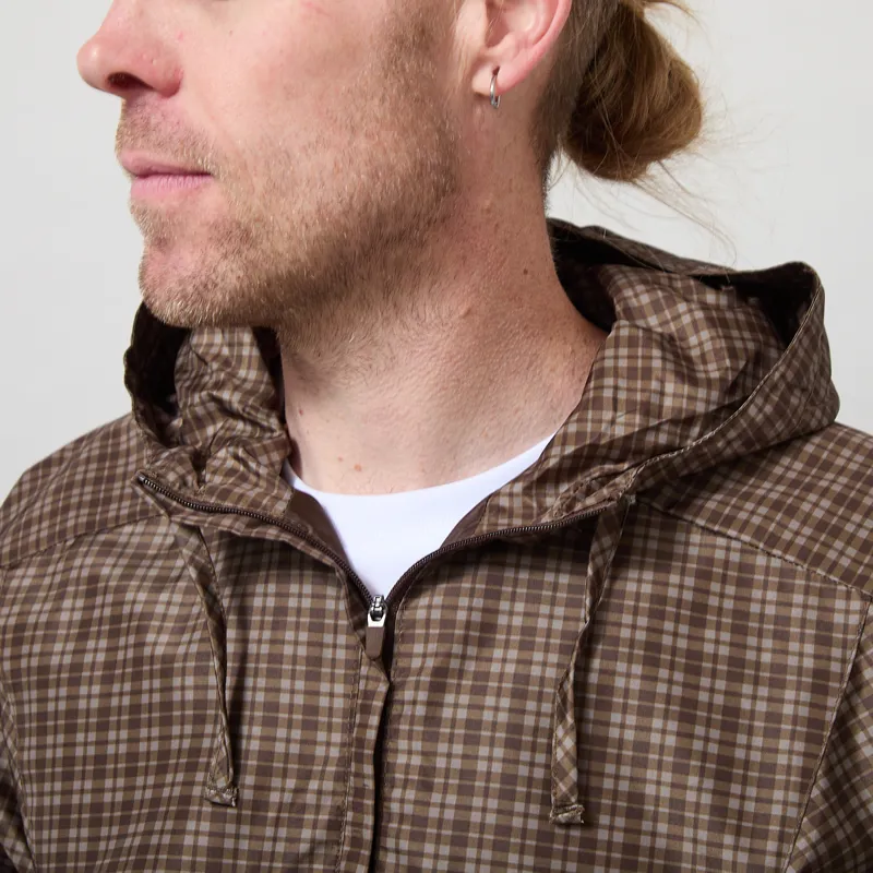 Umbro Cagoule Brown Check-3