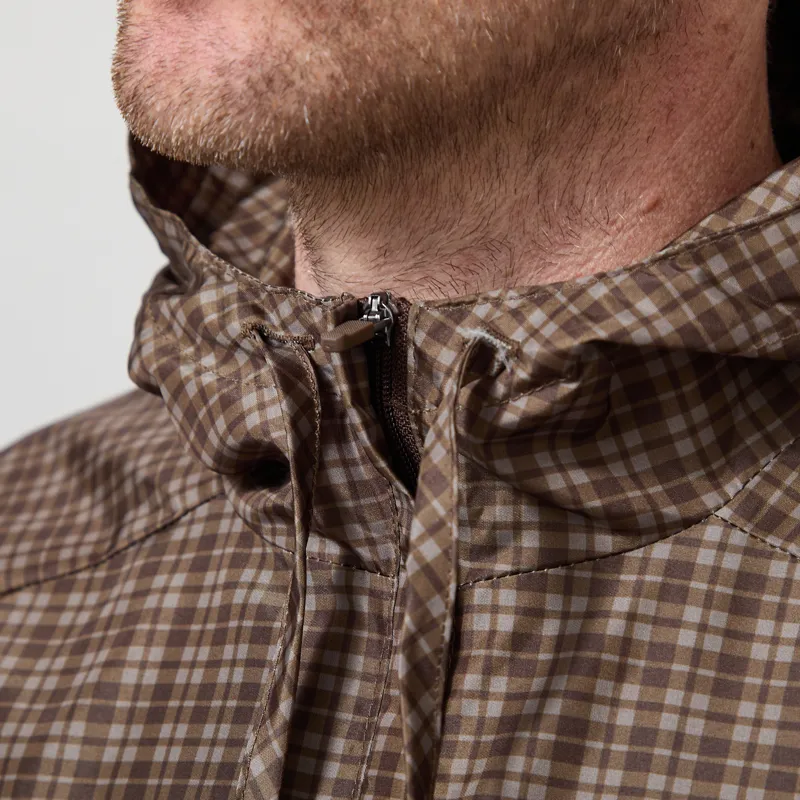 Umbro Cagoule Brown Check-4