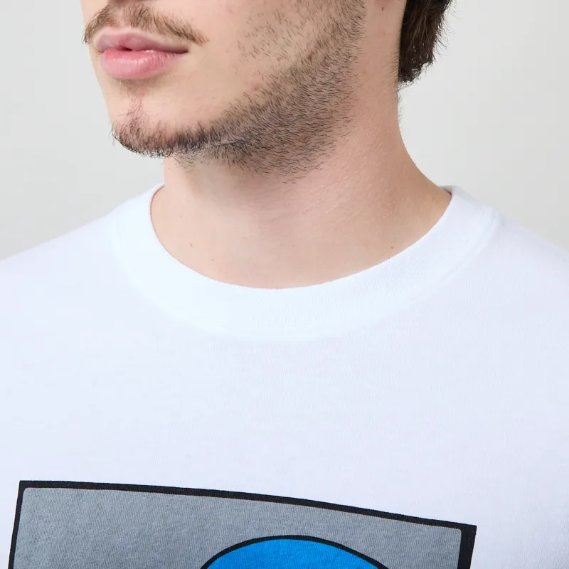 By Parra A Chair T Shirt White-3