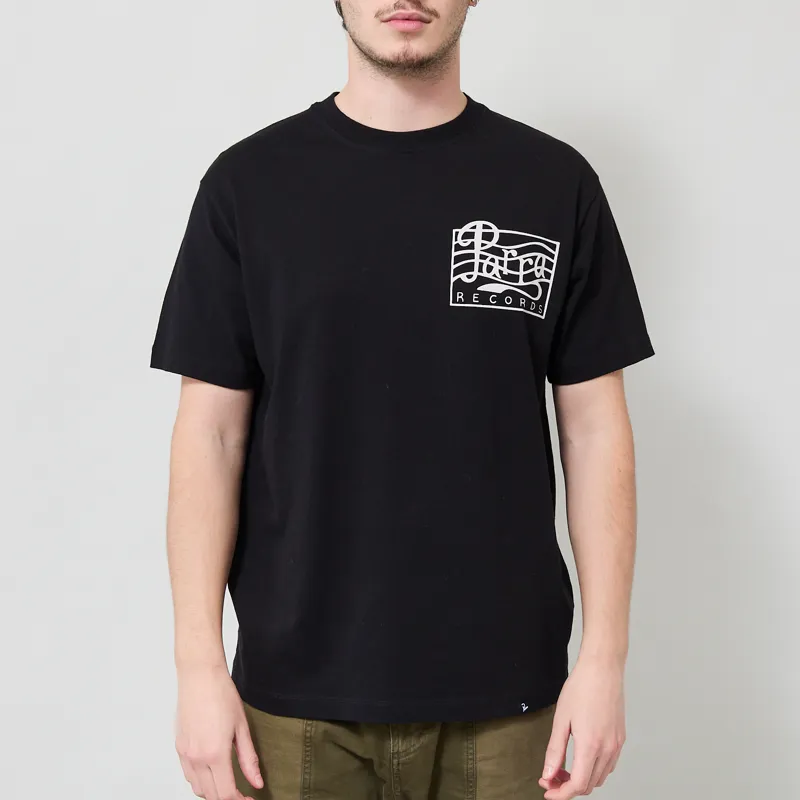 By Parra Records T Shirt Black-2