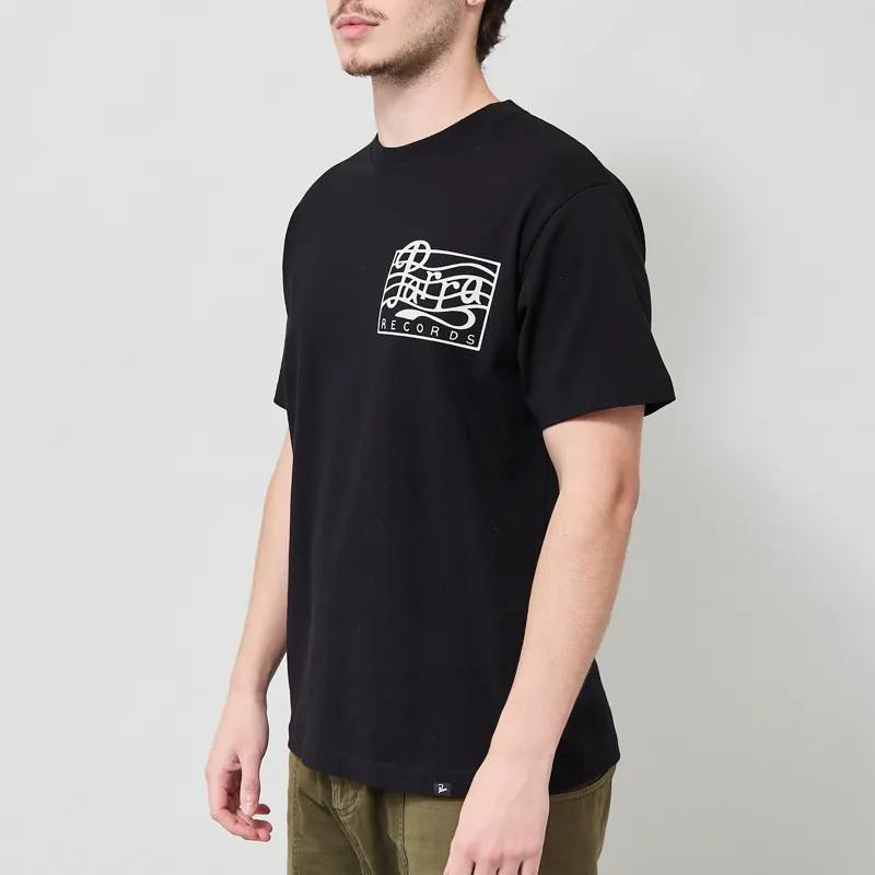 By Parra Records T Shirt Black-1