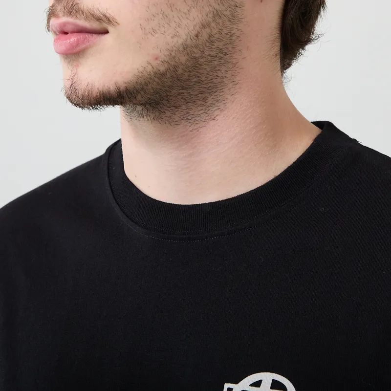 By Parra Records T Shirt Black-3