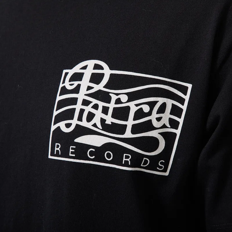 By Parra Records T Shirt Black-4