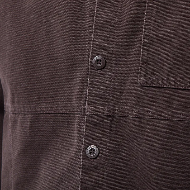 By Parra Non Loud Long Sleeve Shirt Dark Brown-6
