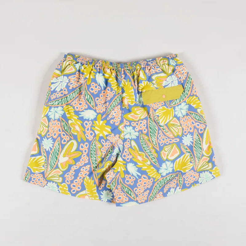 Patagonia Baggies Shorts 5 Inch Flourish Abundant Blue-1