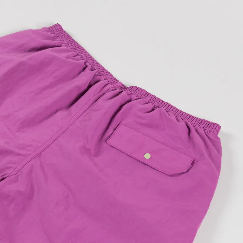Patagonia Baggies Shorts 5 Inch 95 Oval Logo Faded Magenta-3