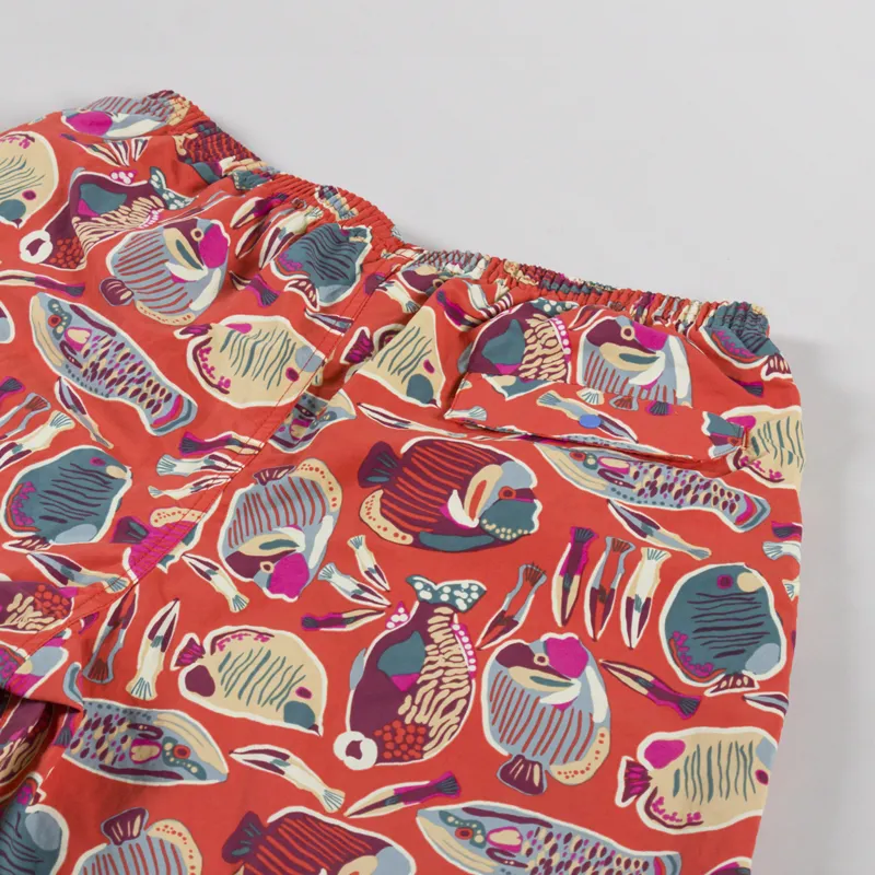 Patagonia Baggies Shorts 5 Inch Wrasse Pollinator Orange-3
