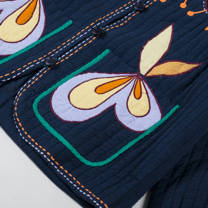 Stella Nova Womens Little Embroidered Jacket Multicolour-9