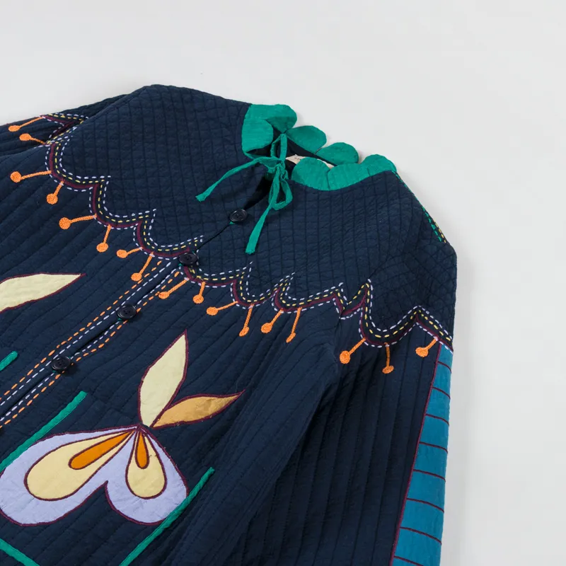 Stella Nova Womens Little Embroidered Jacket Multicolour-6