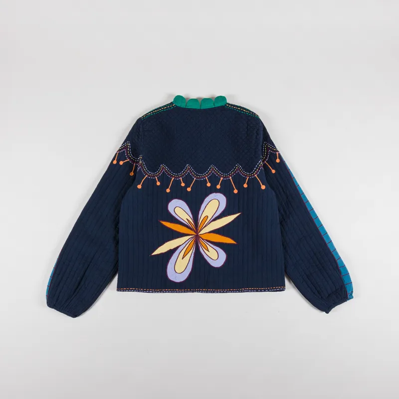 Stella Nova Womens Little Embroidered Jacket Multicolour-5