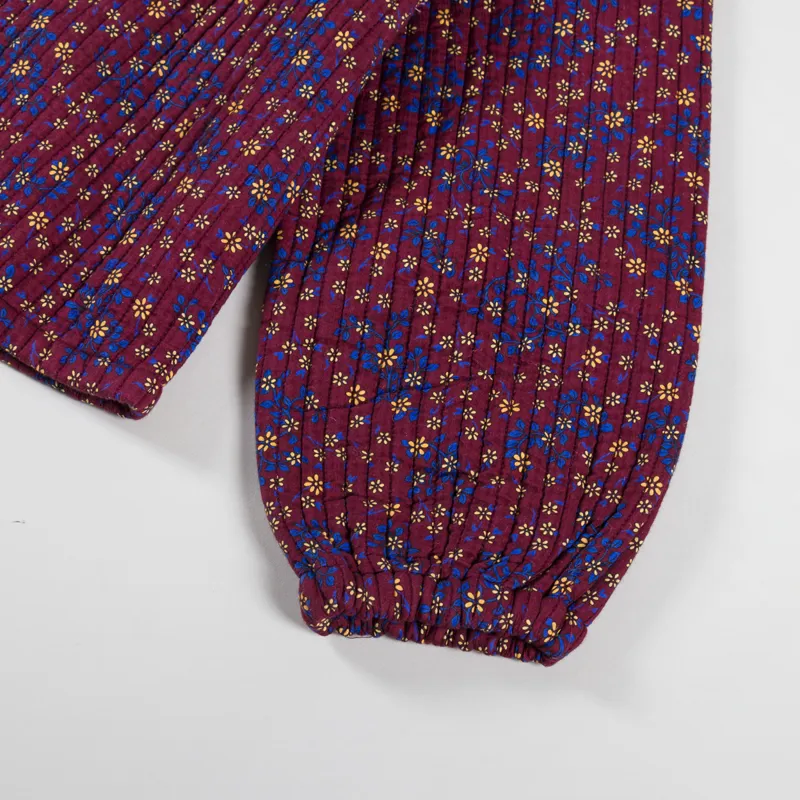 Stella Nova Womens Quilted Flower Printed Jacket Flower Mix-10