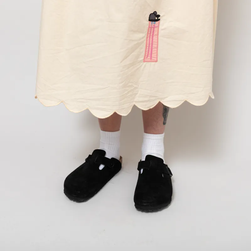 Stella Nova Womens Embroidered Midi Dress Ivory-9