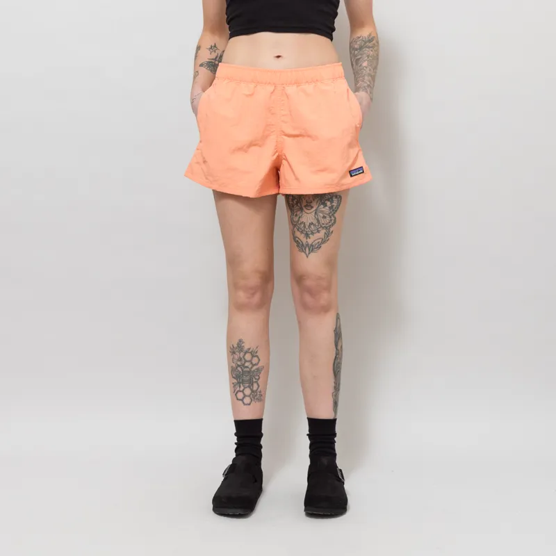 Patagonia Womens Barely Baggies Shorts Peach Sherbet