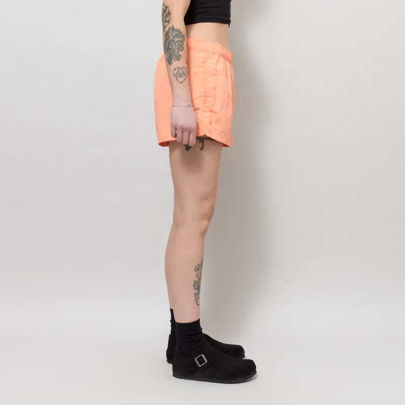 Patagonia Womens Barely Baggies Shorts Peach Sherbet-4