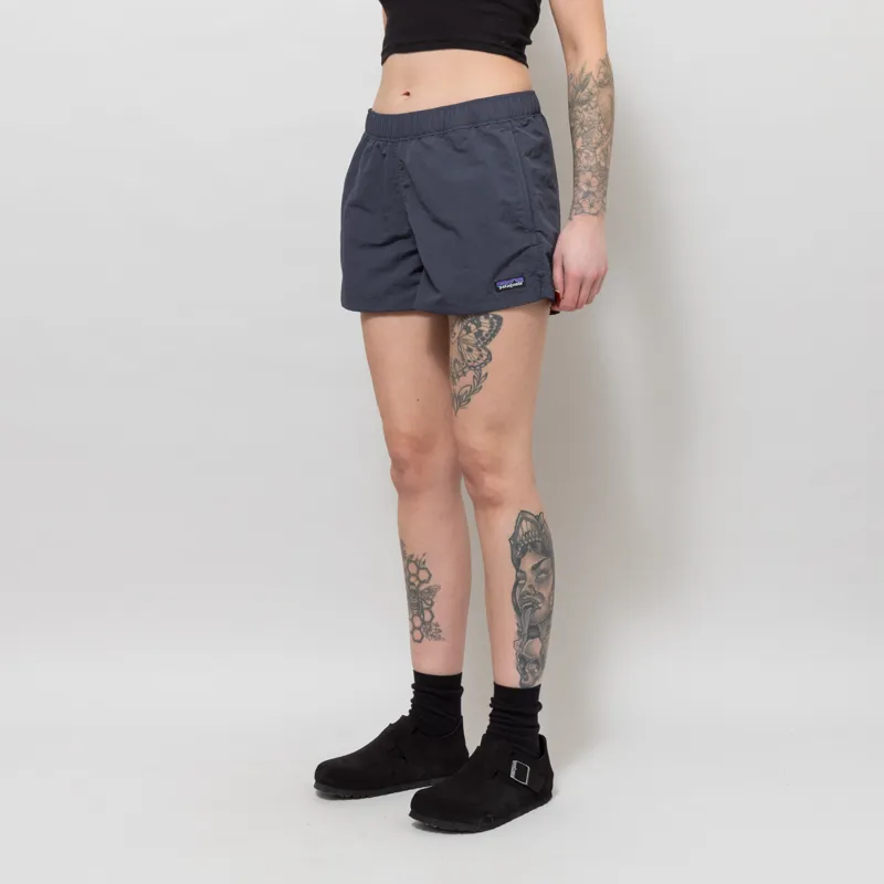 Patagonia Womens Barely Baggies Shorts Smolder Blue-1