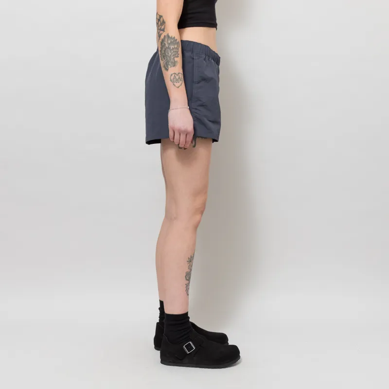 Patagonia Womens Barely Baggies Shorts Smolder Blue-4