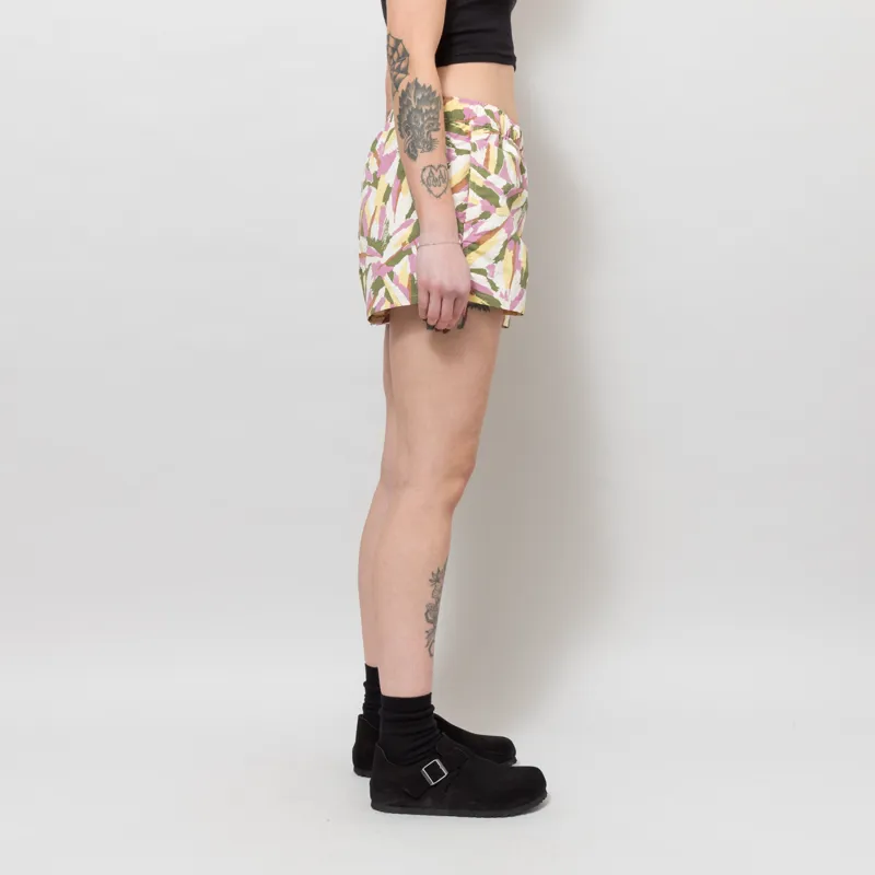 Patagonia Womens Barely Baggies Shorts Small Sunshine Natural-4