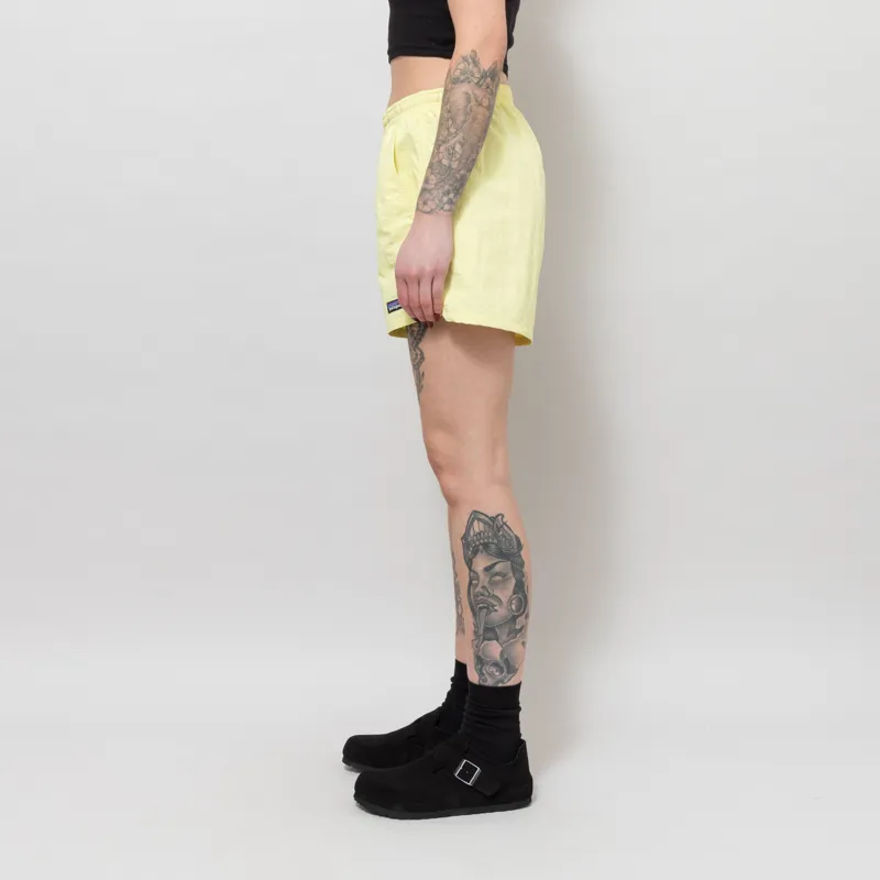 Patagonia Womens Baggies Shorts Lemon Zest-2