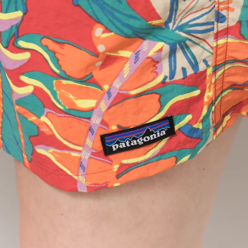 Patagonia Womens Baggies Shorts Tropiclimb Hot Ember-6