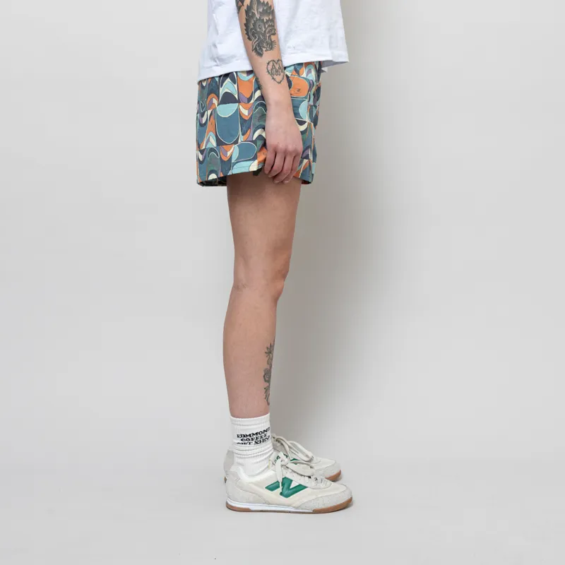 Patagonia Womens Baggies Shorts Swallowtail Geo Still Blue-4