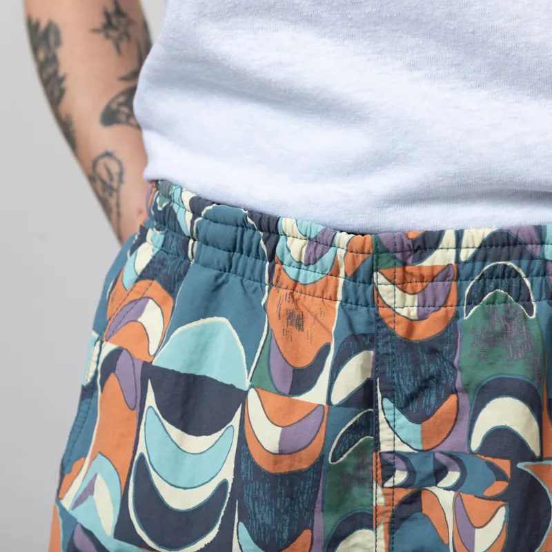 Patagonia Womens Baggies Shorts Swallowtail Geo Still Blue-5