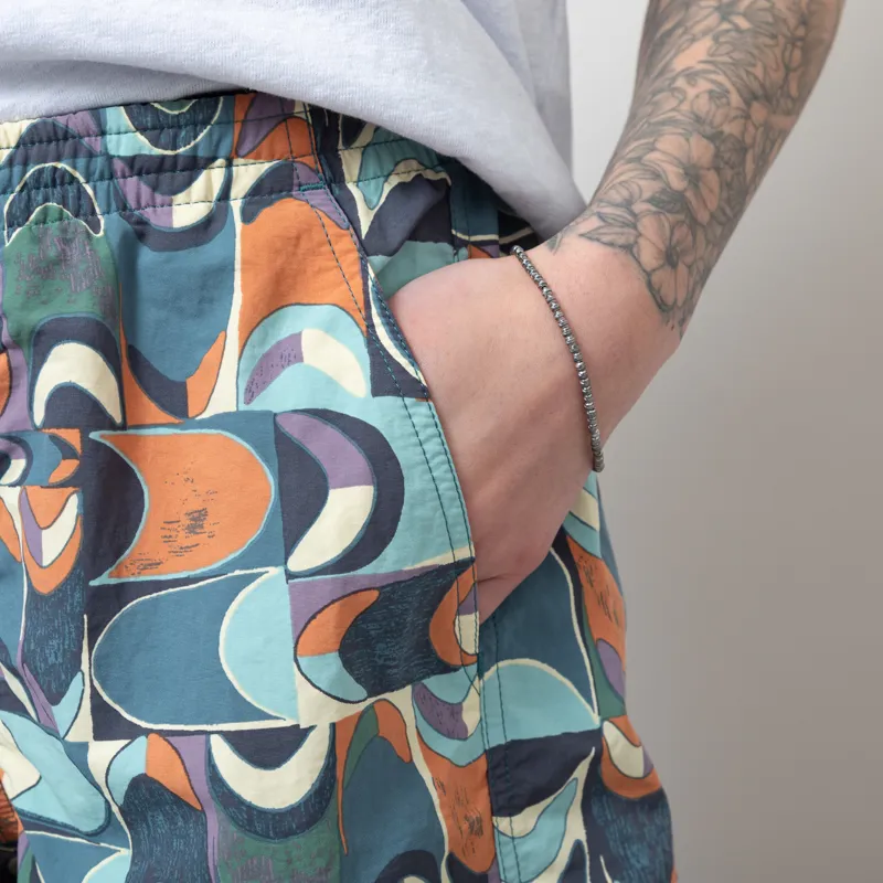 Patagonia Womens Baggies Shorts Swallowtail Geo Still Blue-7