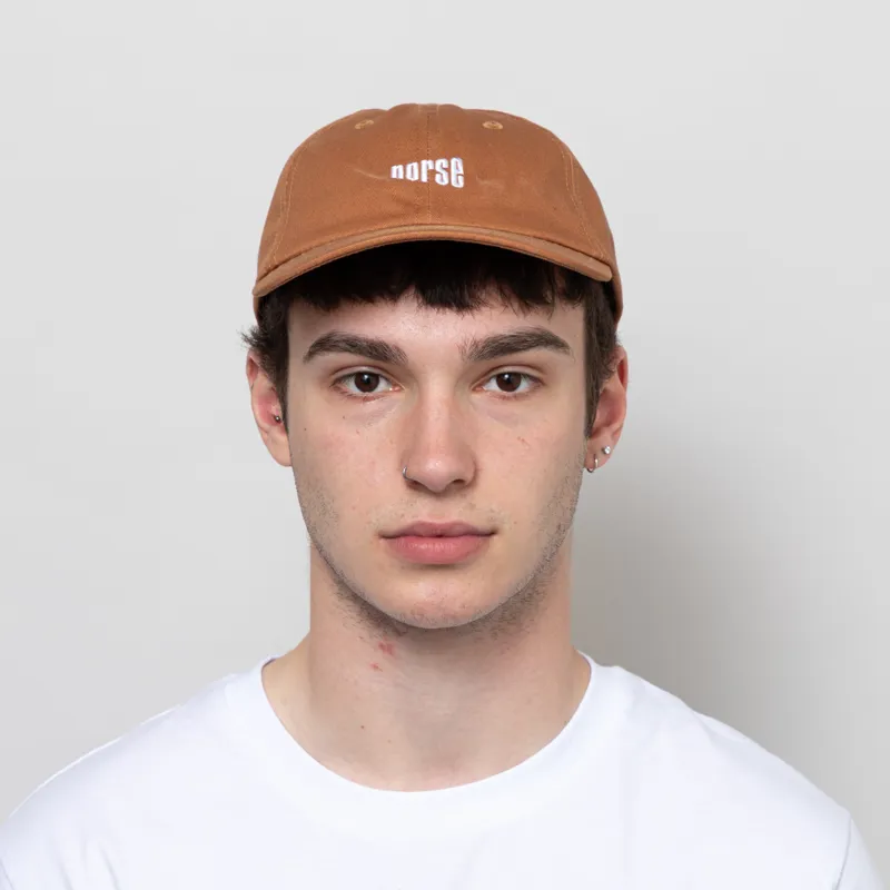 Norse Projects Twill 6 Panel Cap Duck-1