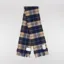 Norse Projects Moon Checked Lambswool Scarf Estate Blue