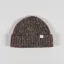 Norse Projects Daniel Donegal Rib Beanie Seal Brown