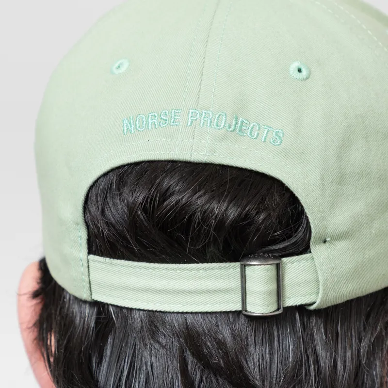Norse Projects Twill Sports Cap Basil-4