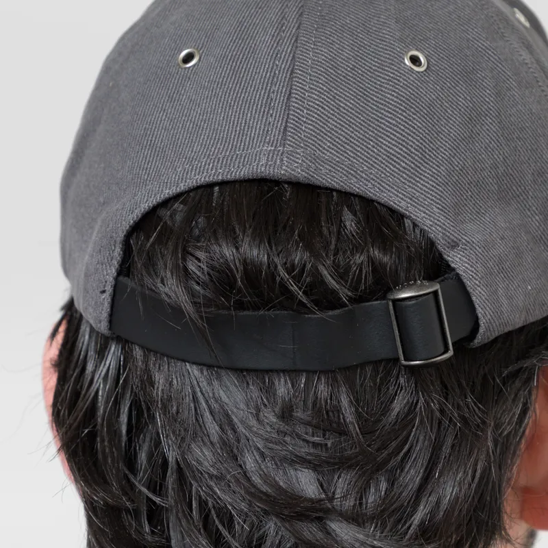 Norse Projects Bull Twill Denim 6 Panel Cap Graphite-4