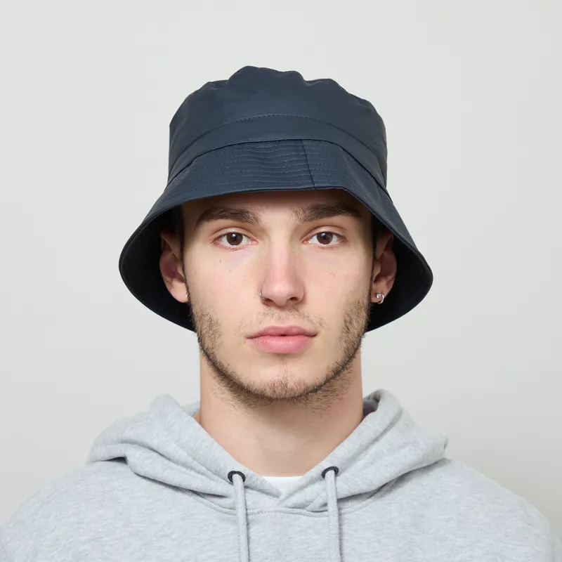 Rains Bucket Hat Navy-1