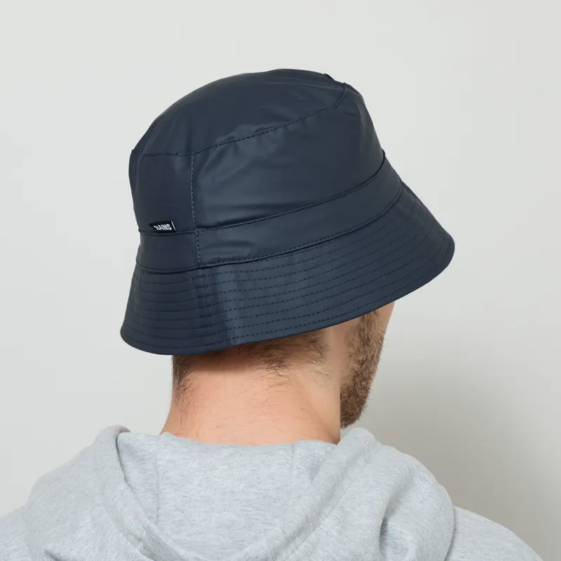 Rains Bucket Hat Navy-2