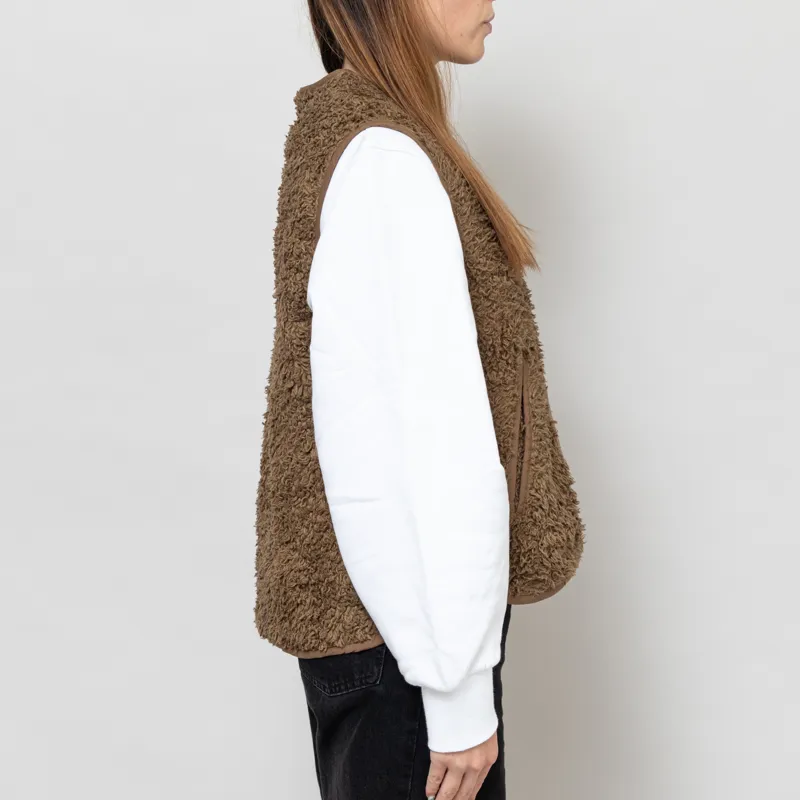 Basic Apparel Womens Ida Vest Capers Green-5