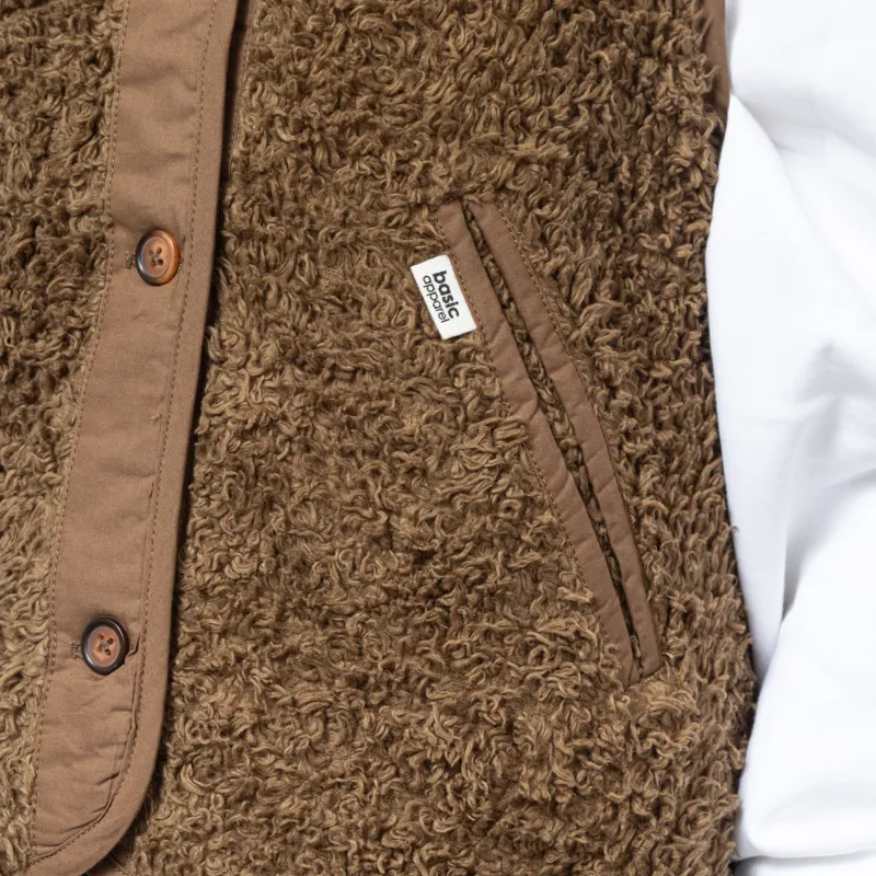 Basic Apparel Womens Ida Vest Capers Green-9