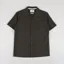 Anerkjendt Akleo Cotton Linen Shirt Forest Night