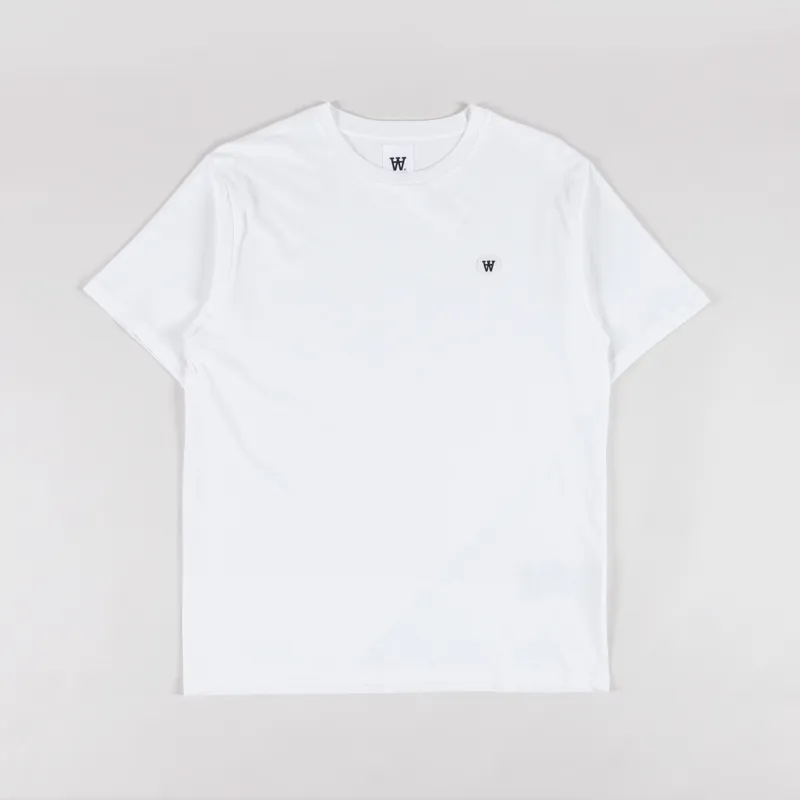 Double A by Wood Wood Ace T Shirt Bright White