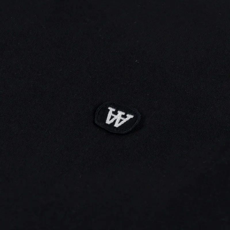 Double A by Wood Wood Ace T Shirt Black Beauty-2