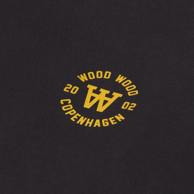 Double A by Wood Wood Noel Seal Print Sweatshirt Licorice-4