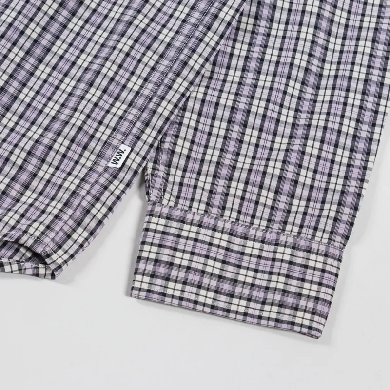 Wood Wood Carter Shirt Minimal Grey Check-7