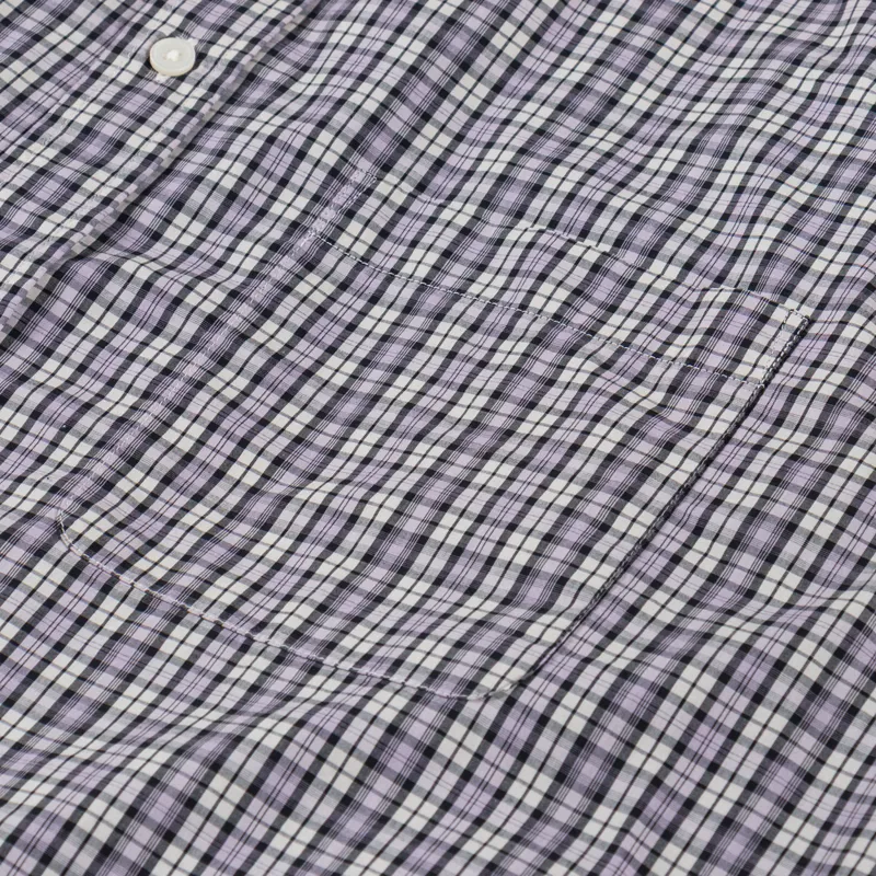 Wood Wood Carter Shirt Minimal Grey Check-5
