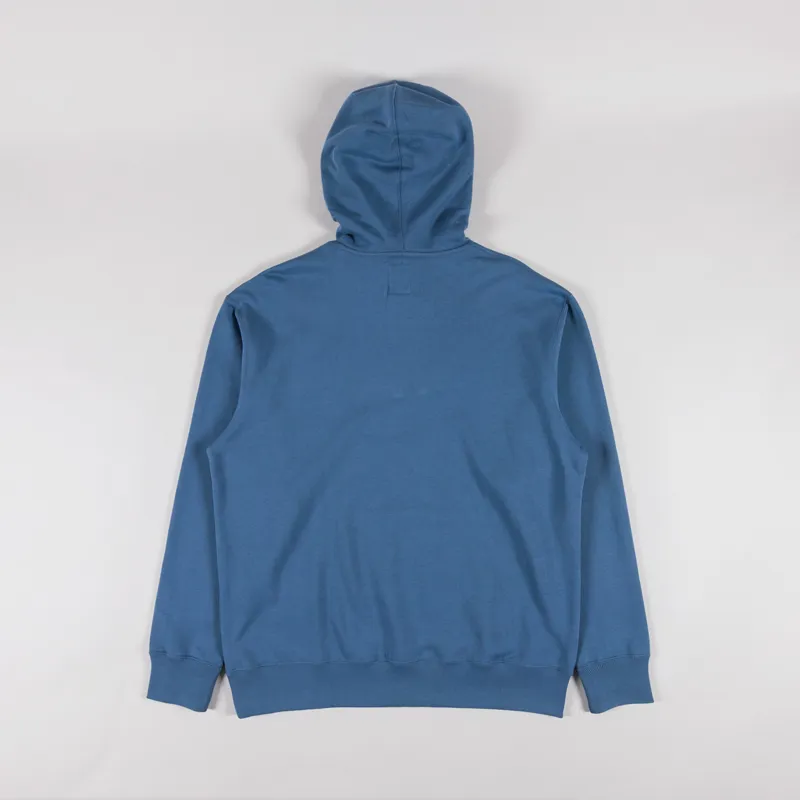 Double A by Wood Wood James Hoodie Bluefin-1