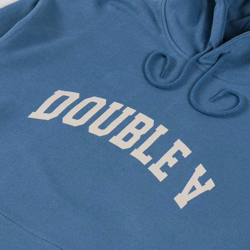 Double A by Wood Wood James Hoodie Bluefin-5