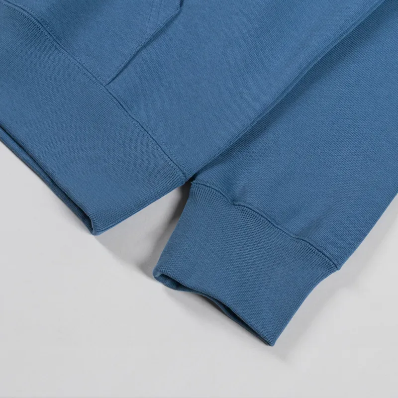 Double A by Wood Wood James Hoodie Bluefin-7