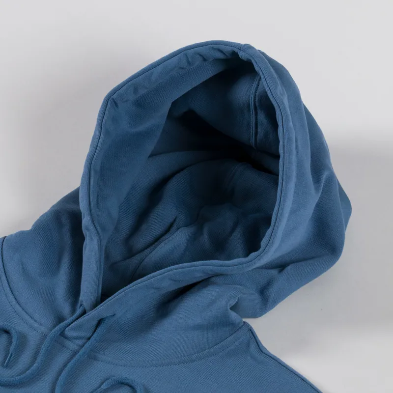 Double A by Wood Wood James Hoodie Bluefin-4