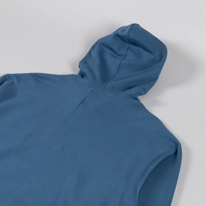 Double A by Wood Wood James Hoodie Bluefin-3