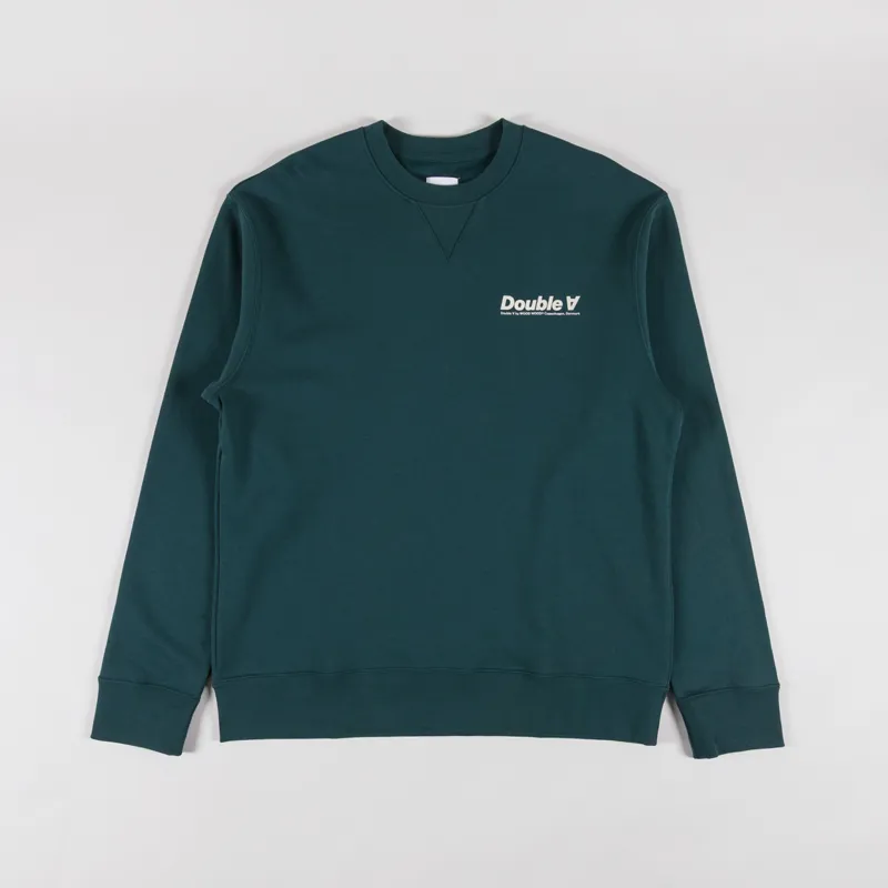 Double A by Wood Wood James Sweatshirt Green Gables-1